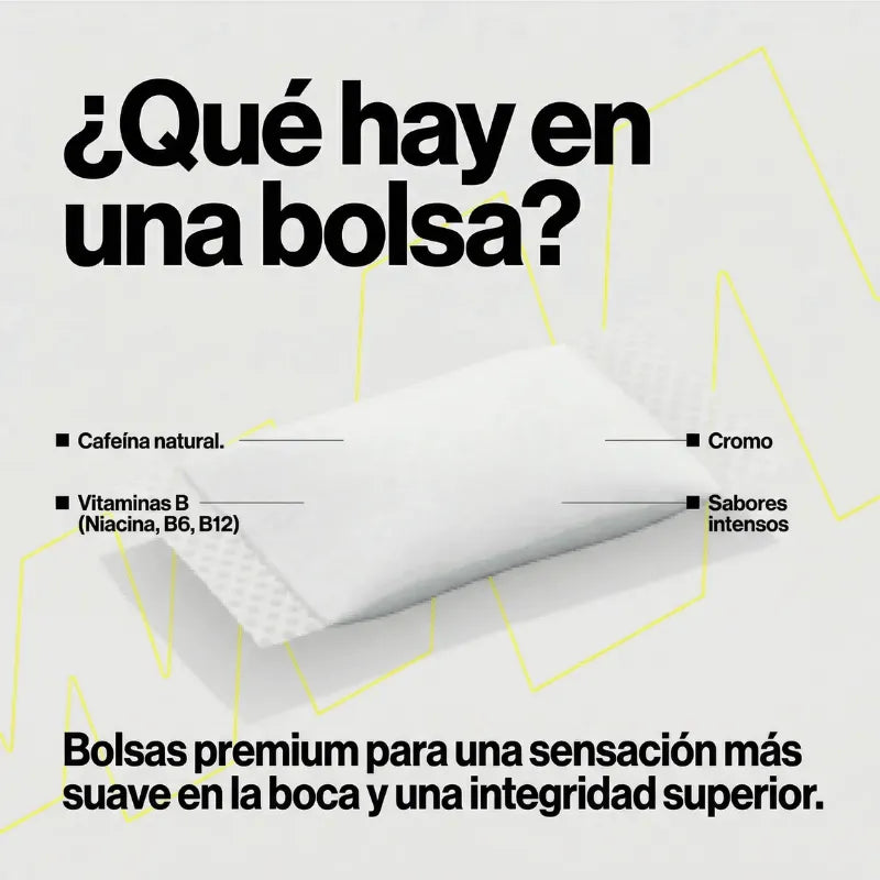 Bolsitas energéticas de menta.