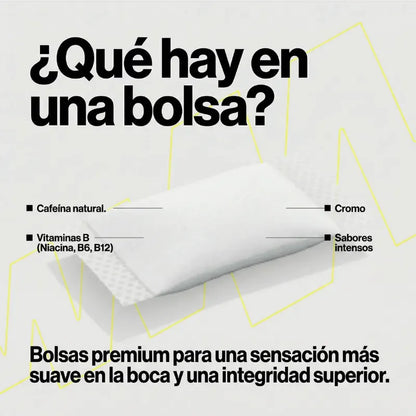 Bolsitas energéticas de menta.